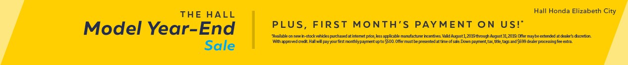 The Hall Year-End Clearance Event