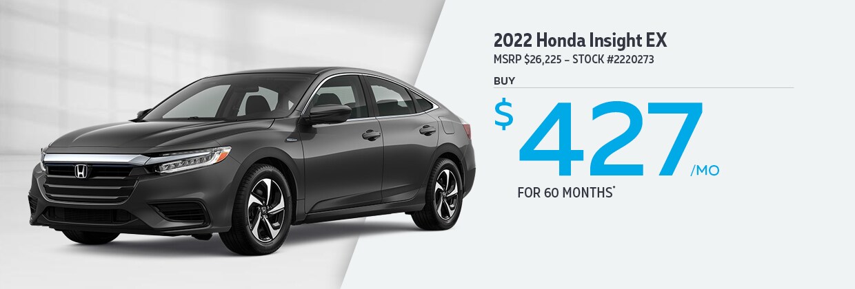 2022 Honda Insight Buy for $427/MO for 60 months