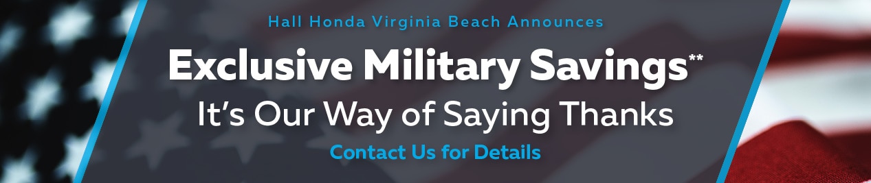 Exclusive Military Savings