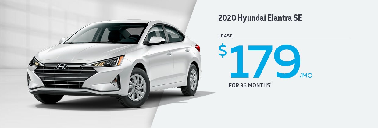 2020 Hyundai Elantra SE Lease for $179/mo