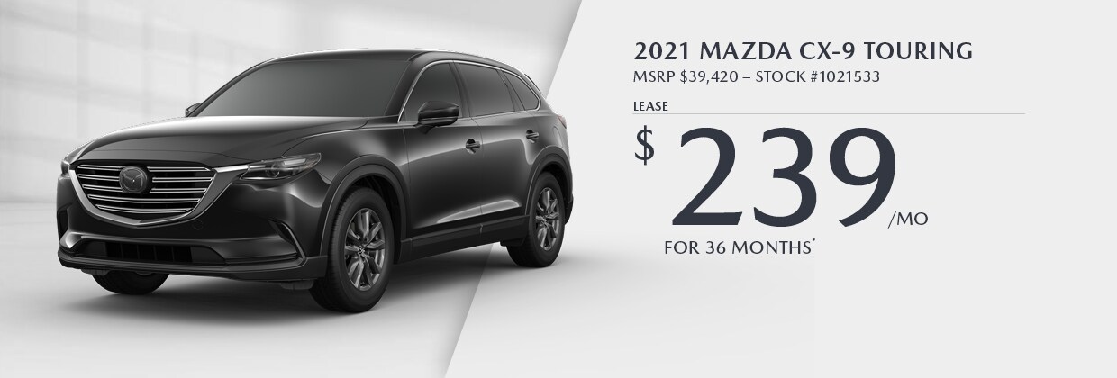 2021 Mazda CX-9 Touring Lease for $239/mo