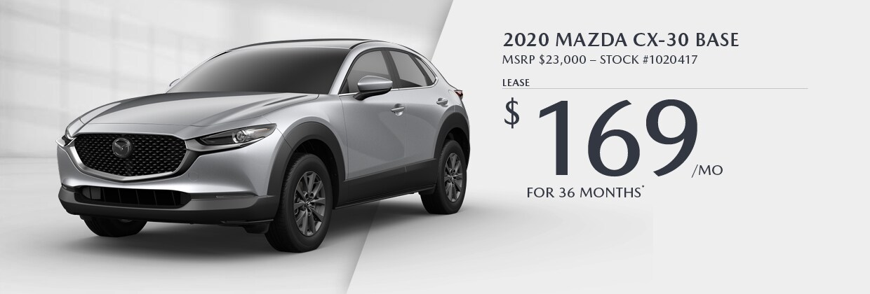 2020 Mazda CX-30 - Lease for $169/mo