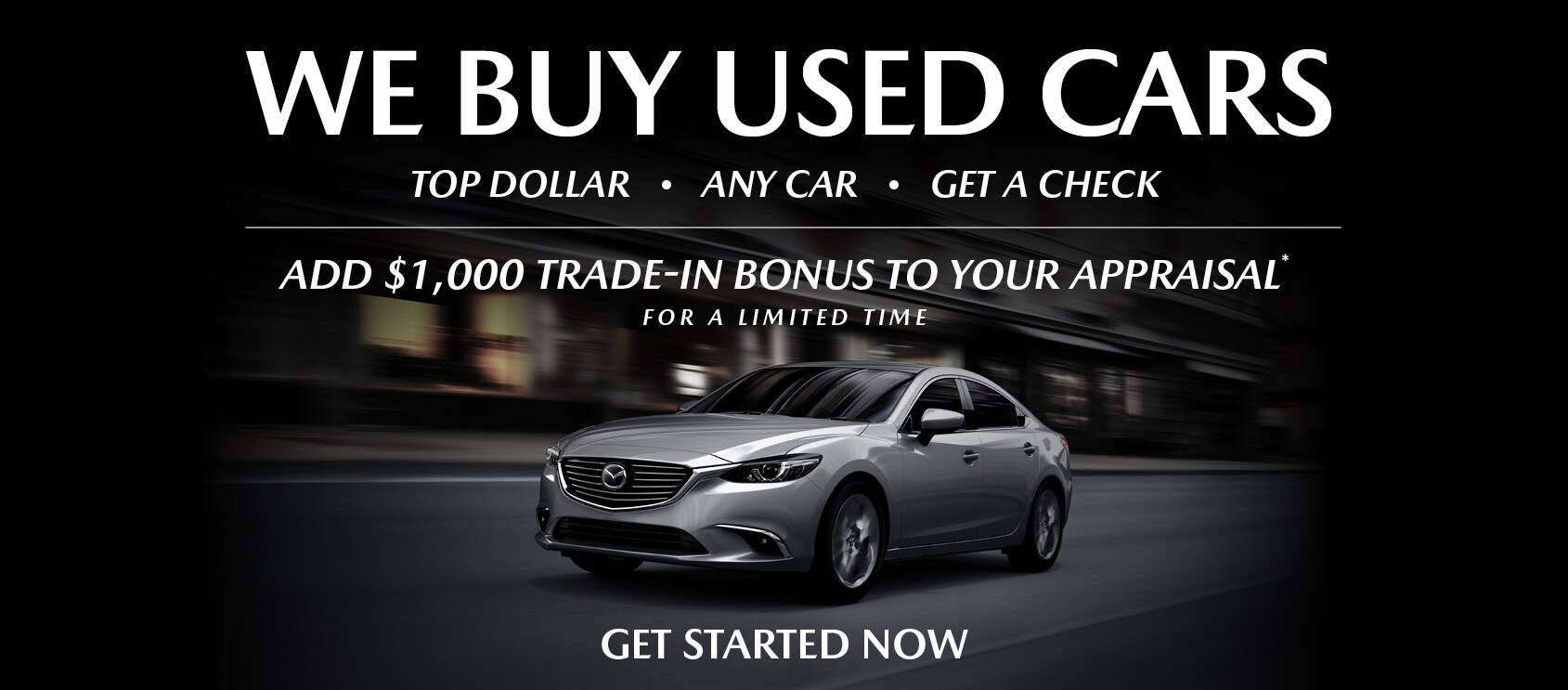 We Buy Used Cars