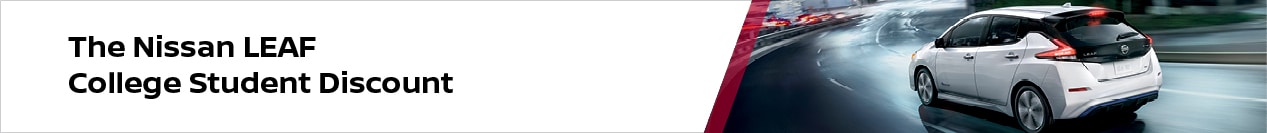 Nissan LEAF College Student Discount