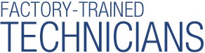 Factory-Trained Technicians