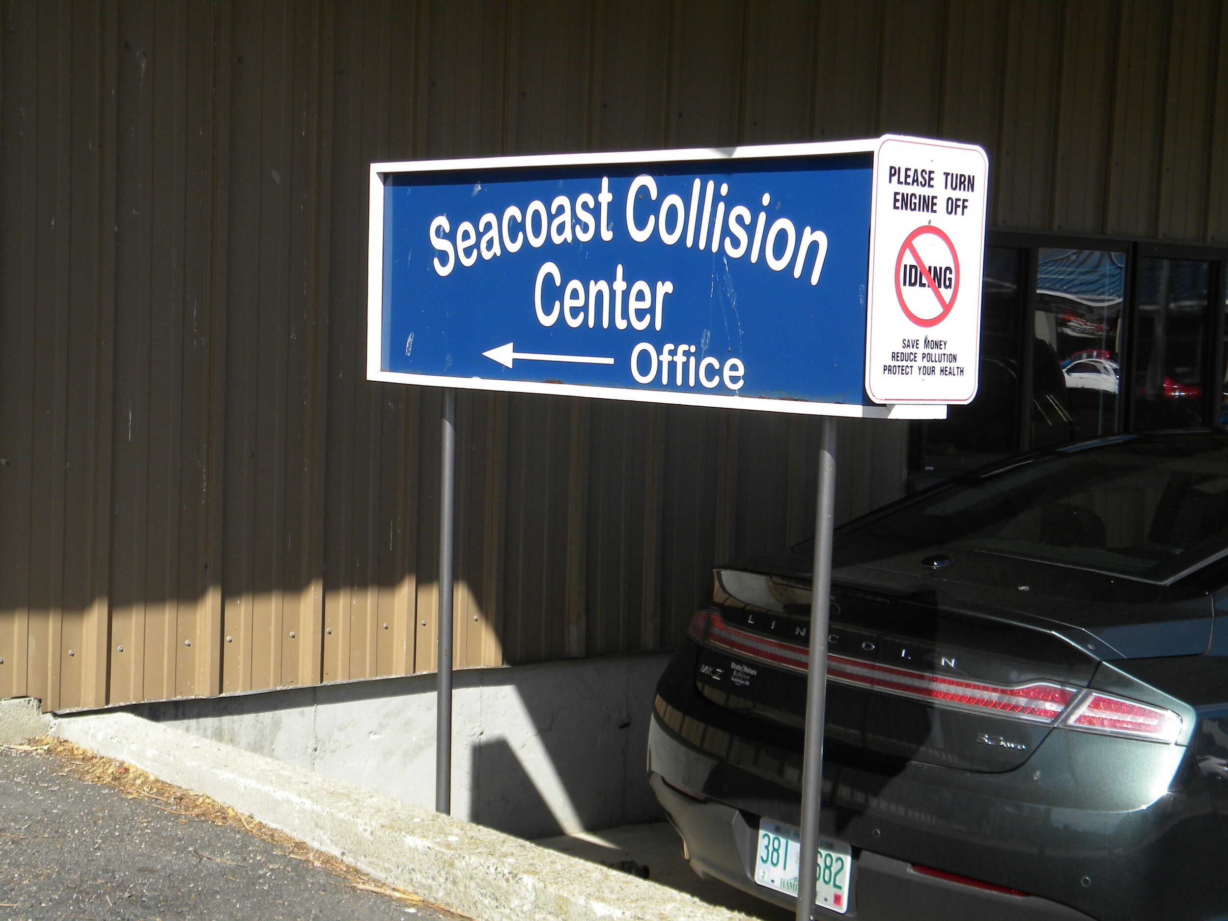 Seacoast Collision Center Welcome Sign Seacoast Collision Center Welcome Sign