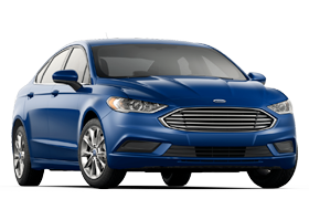 2018 Ford Fusion SE shown
