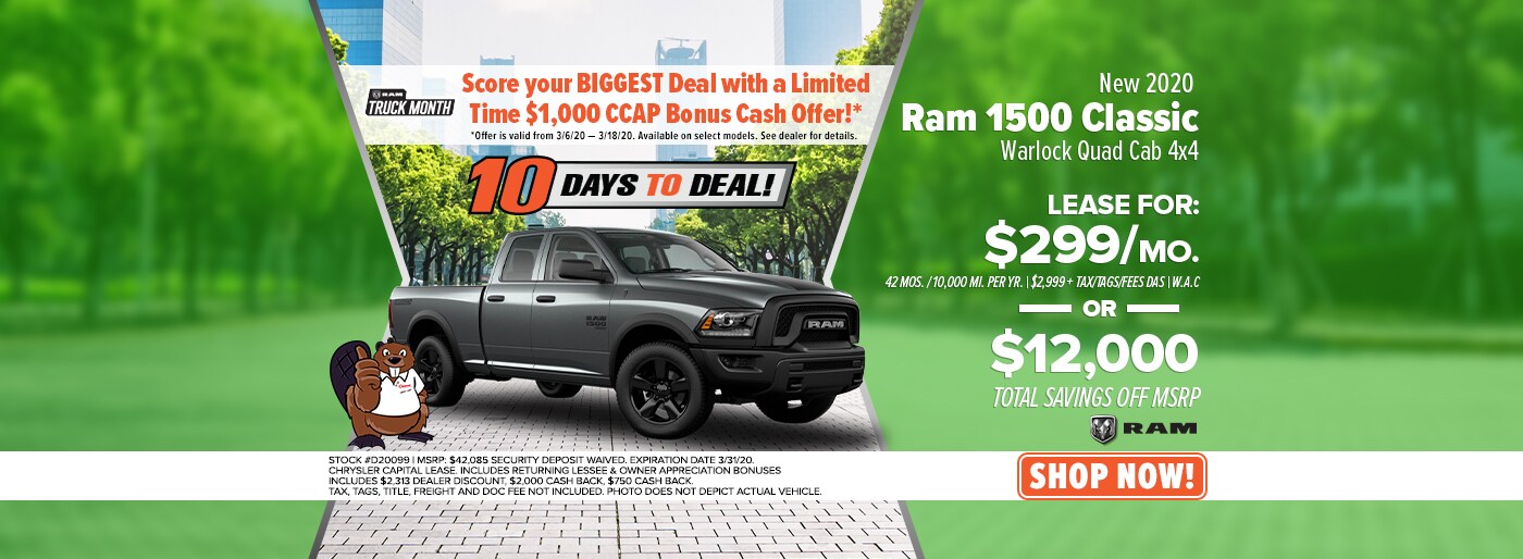 Hancock CDJR 10 Days to Deal
