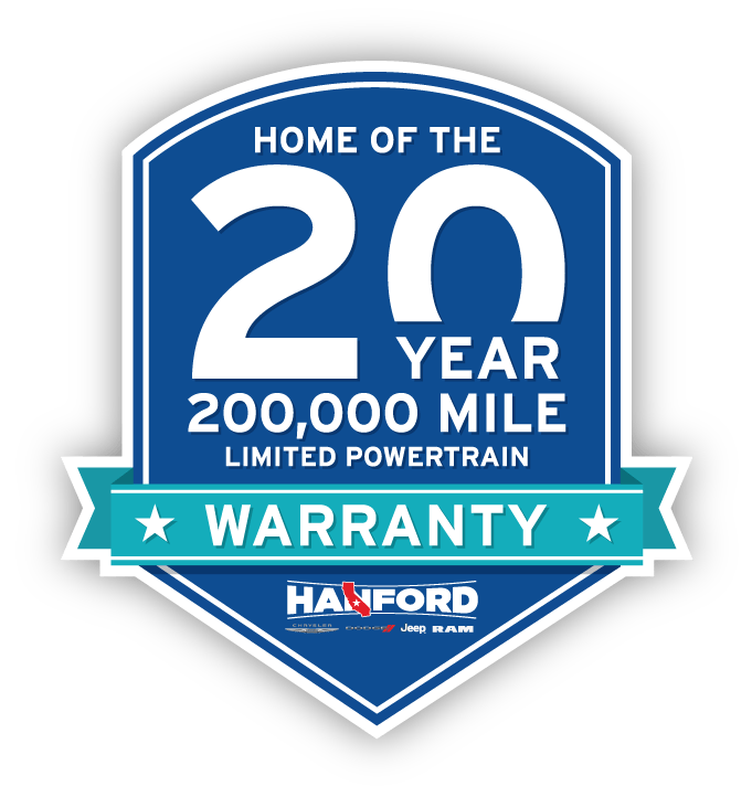Hanford 20 Year Warranty