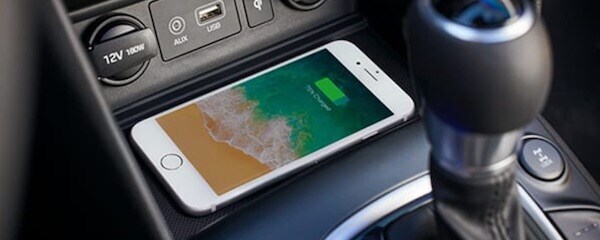 2020 Hyundai Kona wireless device charging
