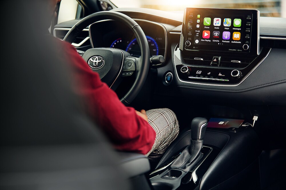 Model Features of the 2020 Toyota Corolla at Hanover Toyota in Hanover | The dashboard of the 2020 toyota corolla Model Features of the 2020 Toyota Corolla at Hanover Toyota in Hanover | The dashboard of the 2020 toyota corolla