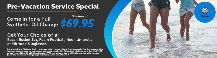 Pre-Vacation Service Special | Hanover VW