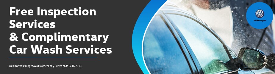 Free Inspection Services and Complimentary Car Wash Services | Hanover VW
