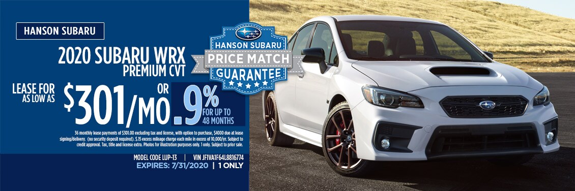 2020 WRX Premium CVT Special