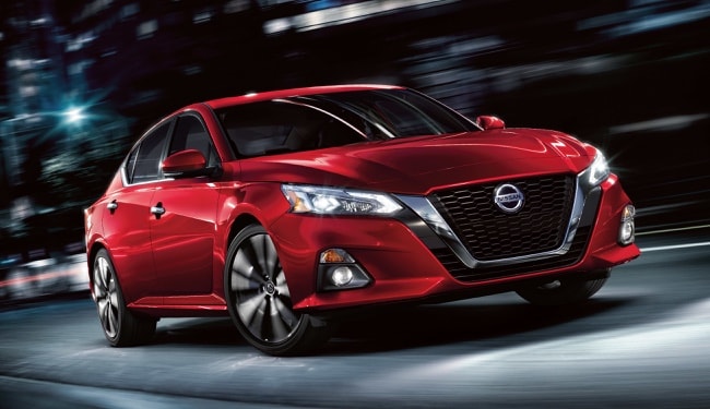 The 2019 Nissan Altima has an athletic exterior with sleek and muscular curves