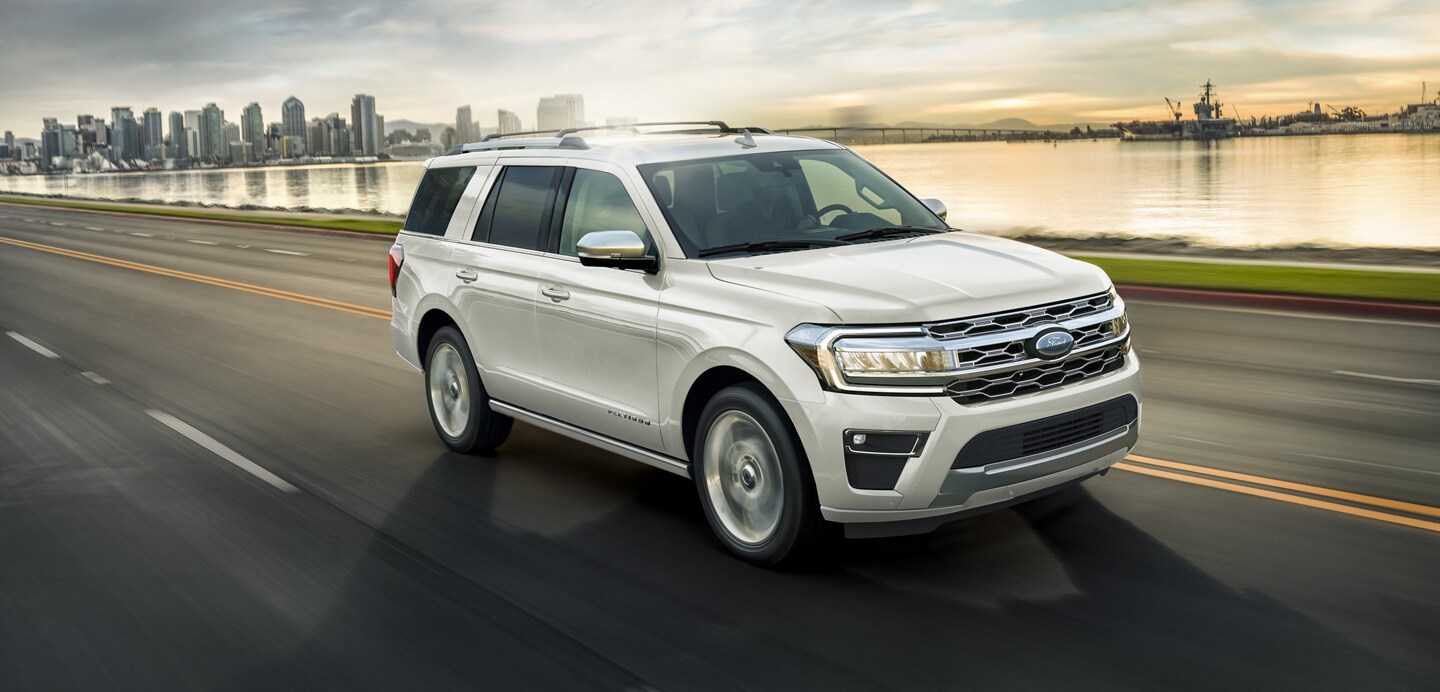 Ford Expedition Driving on the Road
