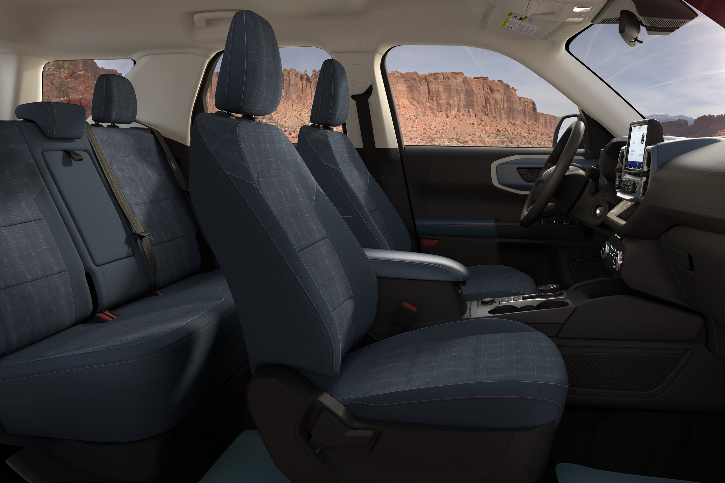 Seating in the Bronco Sport