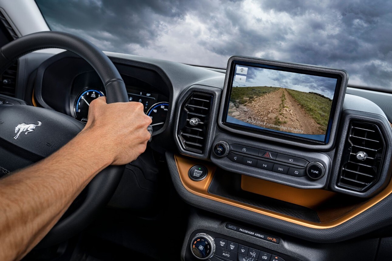 Dashboard View of the Camera System