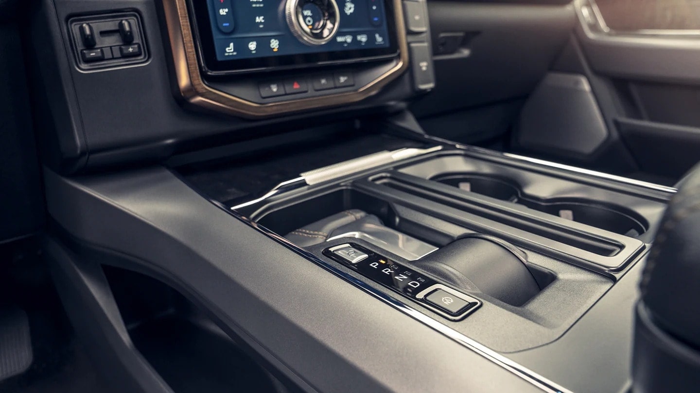 Stow Away Shifter in 2023 Ford F-150 Lightning