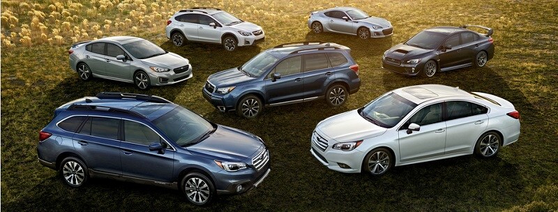 2017 Subaru Line up wantagh