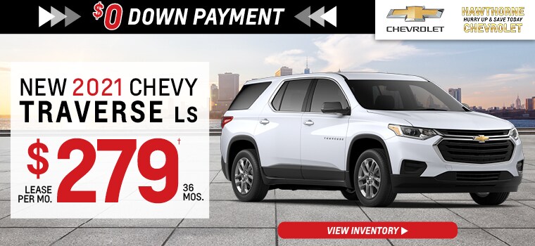 New 2021 Chevy Traverse LS