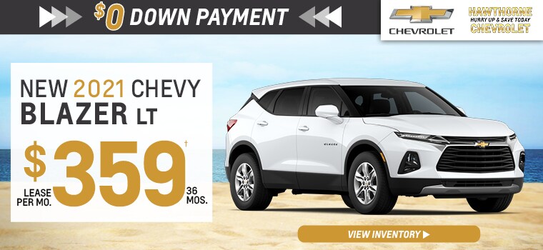 New 2021 Chevy Blazer LT