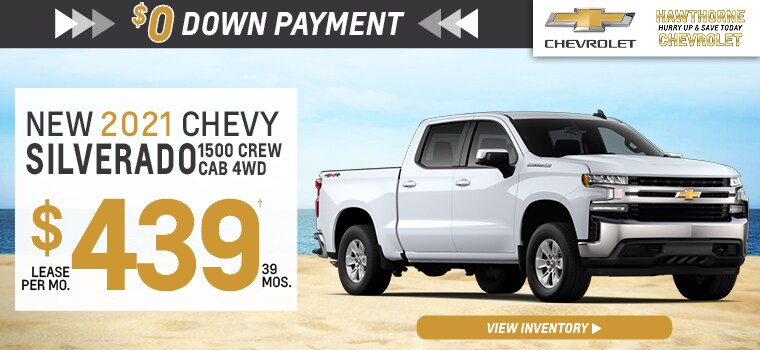 New 2021 Chevy Silverado 1500 Crew Cab 4WD
