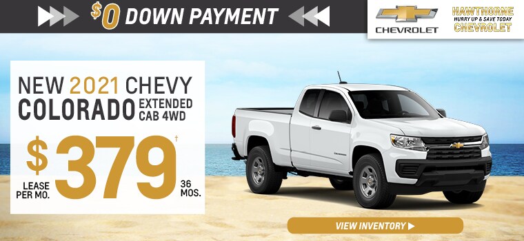 New 2021 Chevy Colorado Extended Cab 4WD