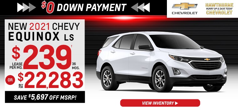 New 2021 Chevy Equinox LS