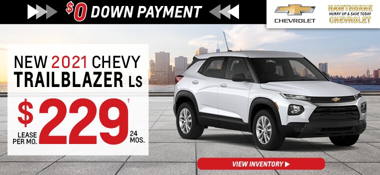 New 2021 Chevy Trailblazer LS