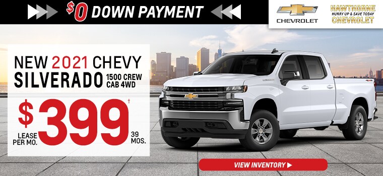 New 2021 Chevy Silverado 1500 Crew Cab 4WD