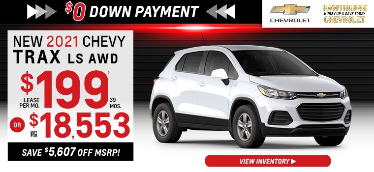 New 2021 Chevy Trax LS AWD