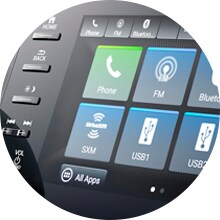 display audio touch-screen