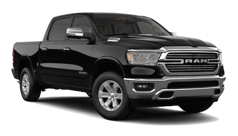 2019 Ram 1500 Laramie A black 2019 Ram 1500 Laramie