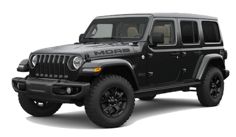 2019 Jeep Wrangler MOAB A black 2019 Jeep Wrangler MOAB