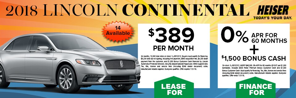 2018 July Lincoln Continental.jpg
