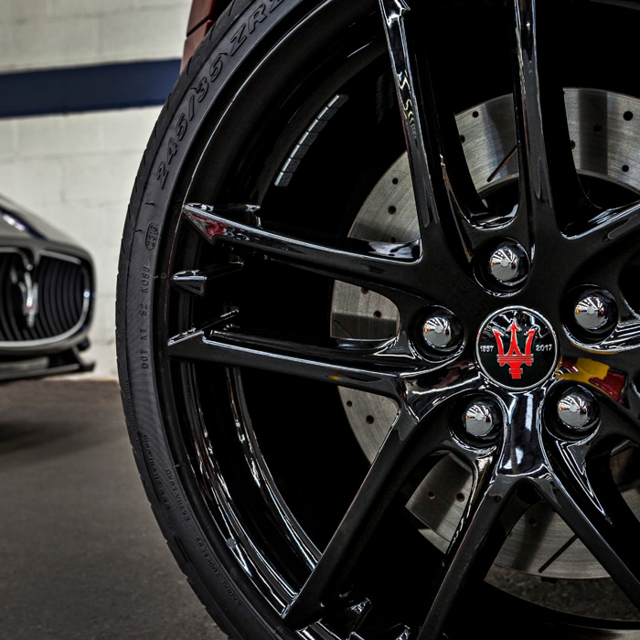 Maserati Tire Helfman of Sugar Land
