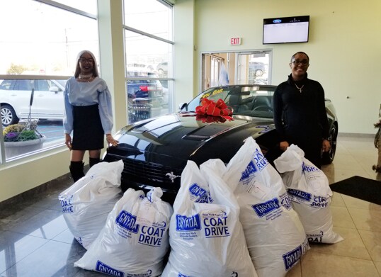 Hempstead Ford NY Cares Coat Drive Hempstead Ford NY Cares Coat Drive