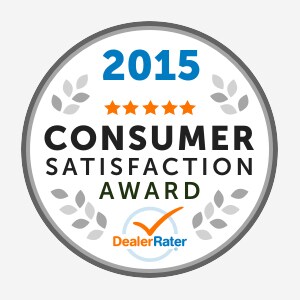 2015 Consumer Satisfaction Award 2015 Consumer Satisfaction Award