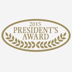 2015 Presidents Award 2015 Presidents Award