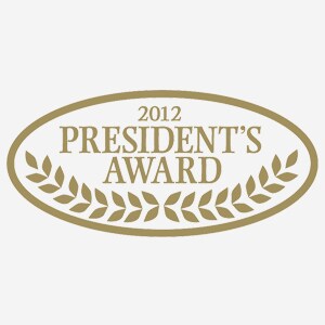 2012 Presidents Award 2012 Presidents Award