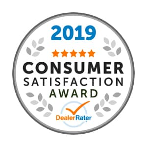 2019 Consumer Satisfaction Award 2019 Consumer Satisfaction Award