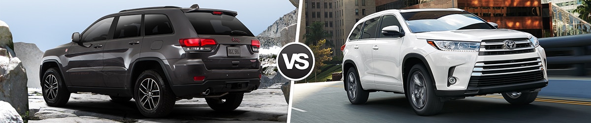 2019 Jeep Grand Cherokee Comparison