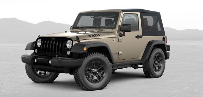 2017 Jeep Wrangler Willys Wheeler W