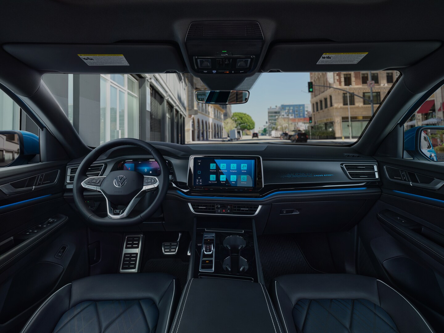 Volkswagen Atlas Cross Sport Interior 2025 Volkswagen Atlas Cross Sport Dashboard