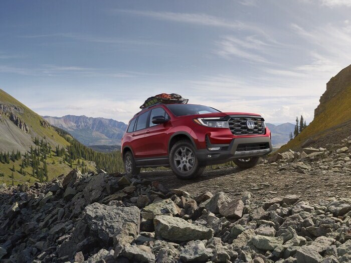 2025 Honda Passport Rear View 2025 Honda Passport Rear View