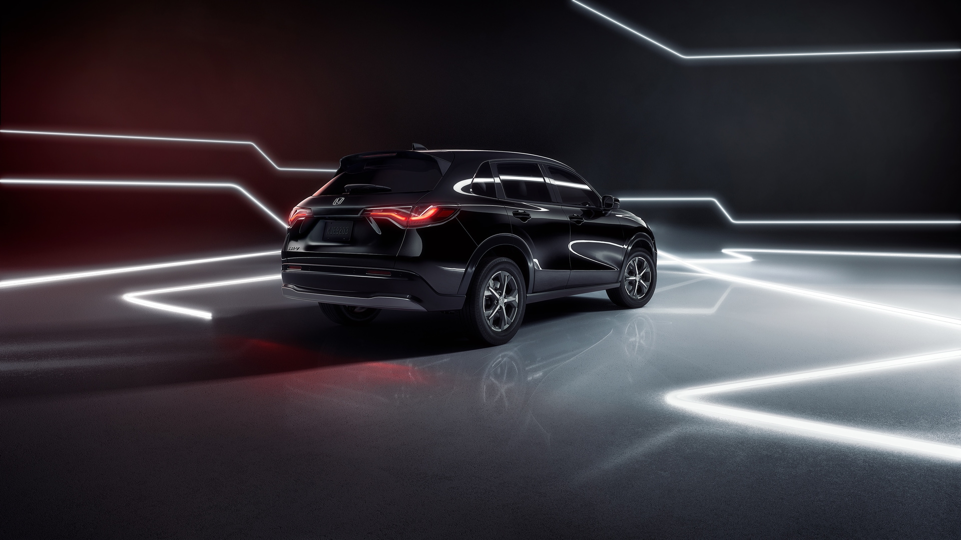 2026 Honda HR-V Rear View Exterior 2026 Honda HR-V Rear View Exterior