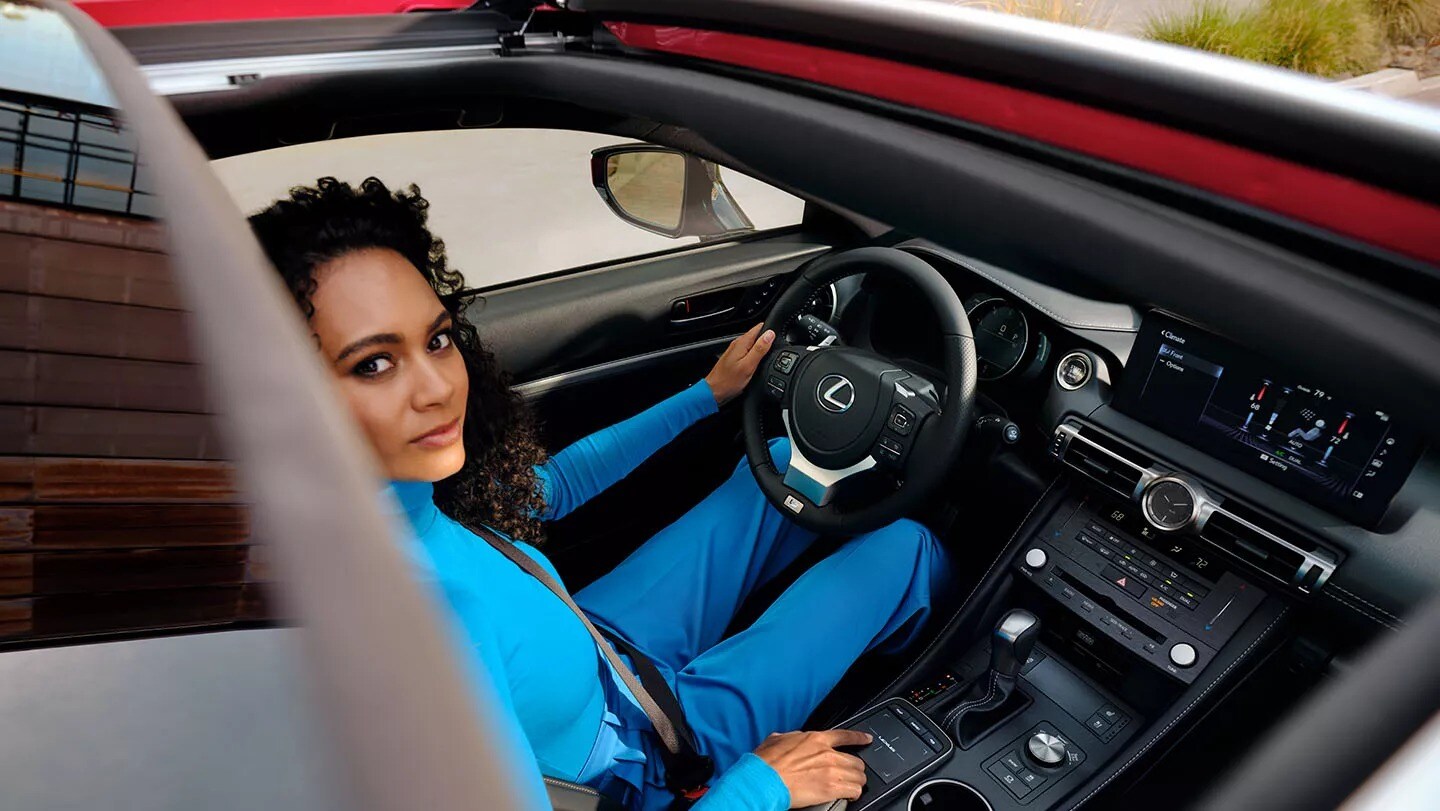 2025 Lexus RC Dashboard