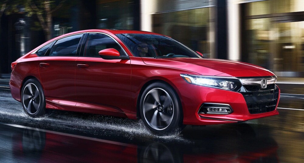 2020 Red Honda Accord
