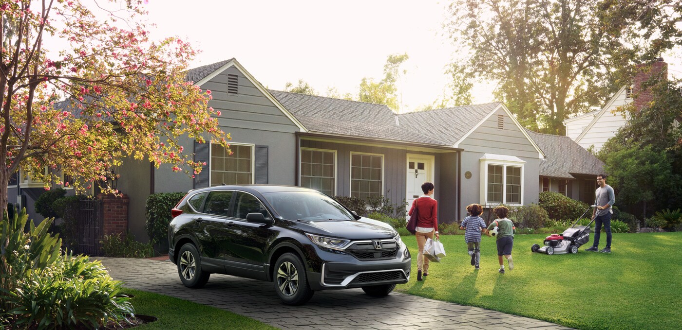2020 Honda CR-V with Family